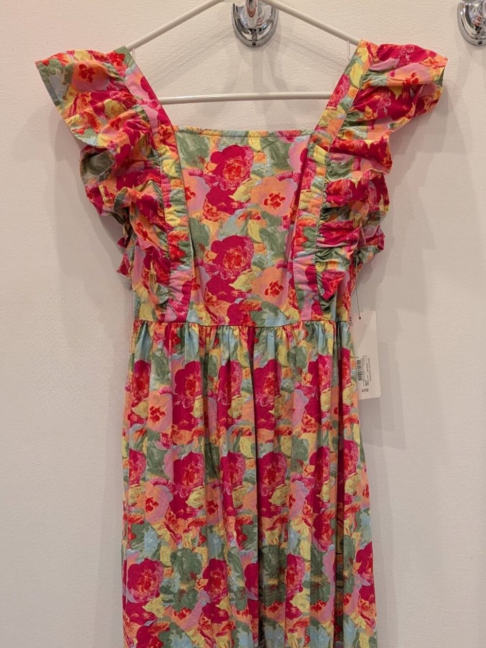 Peyton & Parker Mommy & Me Pink Floral Dress